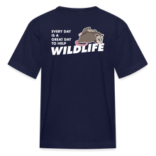 Load image into Gallery viewer, WHS Wildlife Kids&#39; T-Shirt - navy
