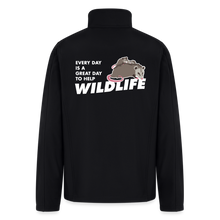 Load image into Gallery viewer, WHS Wildlife Classic Soft Shell Jacket - black