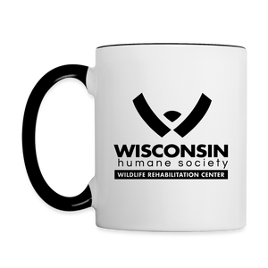 WHS Wildlife Contrast Coffee Mug - white/black