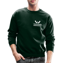 Load image into Gallery viewer, WHS Wildlife Crewneck Sweatshirt - forest green