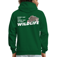 Load image into Gallery viewer, WHS Wildlife Hoodie - forest green