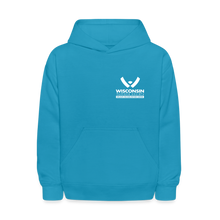 Load image into Gallery viewer, WHS Wildlife Kids&#39; Hoodie - turquoise