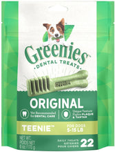 Load image into Gallery viewer, Greenies Teenie Original Dental Dog Chews