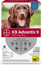 Load image into Gallery viewer, Elanco K9 Advantix II Extra Large Dog