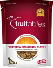 Load image into Gallery viewer, Fruitables Crunchy Pumpkin &amp; Cranberry Dog Treats