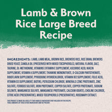 Load image into Gallery viewer, Natural Balance Limited Ingredient Lamb &amp; Brown Rice Large Breed Recipe Dry Dog Food