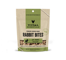 Load image into Gallery viewer, Vital Essentials Vital Cat Freeze Dried Grain Free Rabbit Bites Cat Treats