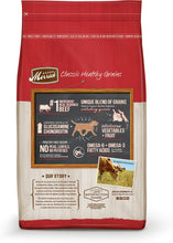 Load image into Gallery viewer, Merrick Healthy Grains Premium Adult Dry Dog Food, Wholesome And Natural Kibble With Beef And Brown Rice