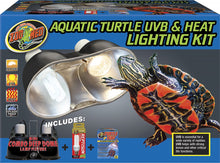 Load image into Gallery viewer, Zoo Med Aquatic Turtle UVB &amp; Heat Lighting Kit