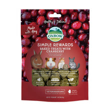 Load image into Gallery viewer, Oxbow Animal Health Simple Rewards Baked Treats with Cranberry