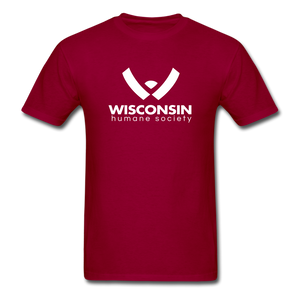 WHS Logo Unisex Classic T-Shirt - dark red