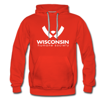 Load image into Gallery viewer, WHS Logo Premium Hoodie - red