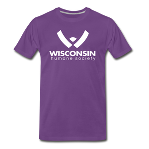 WHS Logo Unisex Premium T-Shirt - purple
