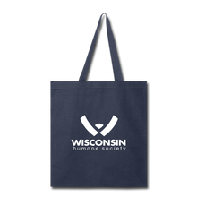 Load image into Gallery viewer, WHS Logo Tote Bag - navy