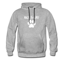Load image into Gallery viewer, High Four! Premium Hoodie - heather gray