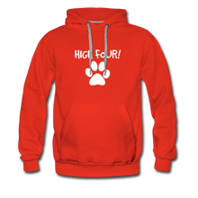 Load image into Gallery viewer, High Four! Premium Hoodie - red