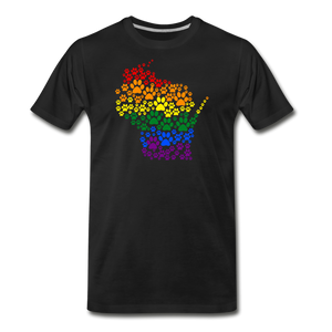Pride Paws Classic Premium T-Shirt - black