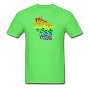 Pride Paws Classic T-Shirt - kiwi