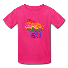 Load image into Gallery viewer, Pride Paws Kids&#39; T-Shirt - fuchsia