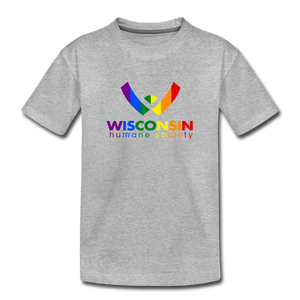 WHS Pride Kid's Premium T-Shirt - heather gray