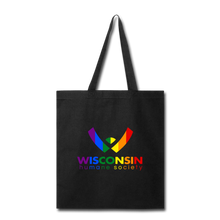 Load image into Gallery viewer, WHS Pride Tote Bag - black