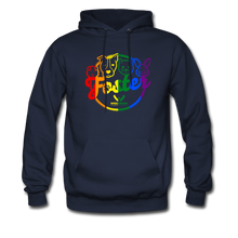 Load image into Gallery viewer, Foster Pride Hoodie - navy