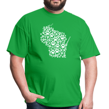 Load image into Gallery viewer, Paws Across Wisconsin Classic T-Shirt - bright green