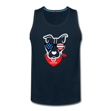 Load image into Gallery viewer, USA Dog Classic Premium Tank - deep navy