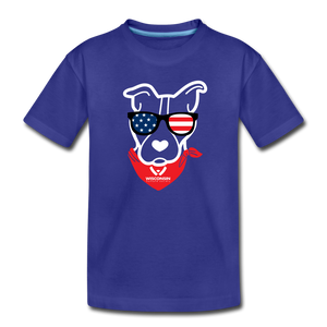 USA Dog Kids' Premium T-Shirt - royal blue