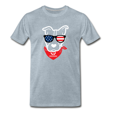 Load image into Gallery viewer, USA Dog Classic Premium T-Shirt - heather ice blue