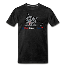 Load image into Gallery viewer, Red White &amp; Mew Classic Premium T-Shirt - charcoal gray