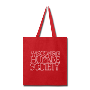 WHS 1987 Logo Tote Bag - red