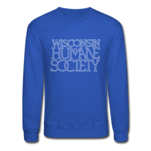 Load image into Gallery viewer, WHS 1987 Logo Classic Crewneck Sweatshirt - royal blue