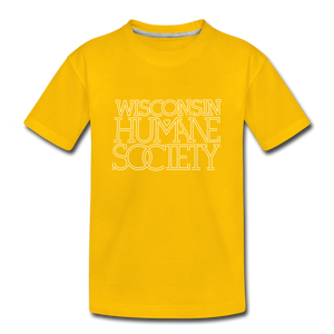 WHS 1987 Logo Kids' Premium T-Shirt - sun yellow