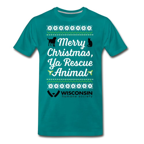 Ya Rescue Animal Classic Premium T-Shirt - teal