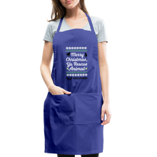 Load image into Gallery viewer, Ya Rescue Animal Adjustable Apron - royal blue