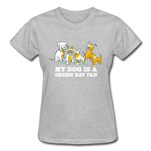 Dog is GB Fan Contoured Ultra T-Shirt - heather gray
