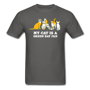 Cat is a GB Fan Classic T-Shirt - charcoal