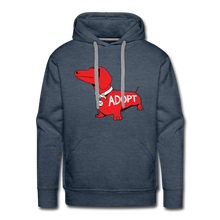 Load image into Gallery viewer, &quot;Big Red Dog&quot; Classic Premium Hoodie - heather denim