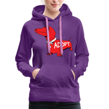 Load image into Gallery viewer, &quot;Big Red Dog&quot; Contoured Premium Hoodie - purple