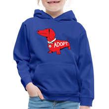 Load image into Gallery viewer, &quot;Big Red Dog&quot; Kids‘ Premium Hoodie - royal blue