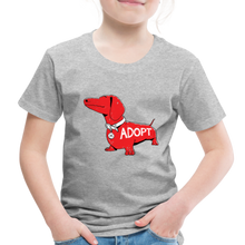 Load image into Gallery viewer, &quot;Big Red Dog&quot; Toddler Premium T-Shirt - heather gray