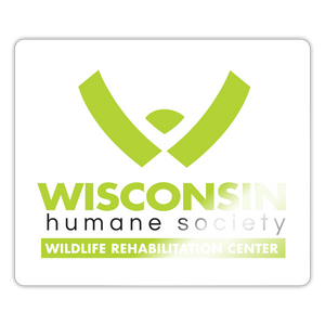WHS Wildlife Logo Sticker - white glossy
