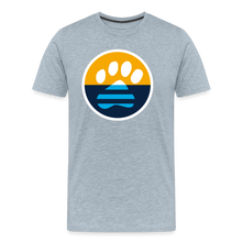 Load image into Gallery viewer, MKE Flag Paw Classic Premium T-Shirt - heather ice blue