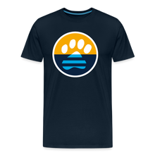 Load image into Gallery viewer, MKE Flag Paw Classic Premium T-Shirt - deep navy