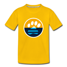 Load image into Gallery viewer, MKE Flag Paw Kids&#39; Premium T-Shirt - sun yellow