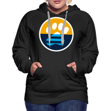 Load image into Gallery viewer, MKE Flag Paw Contoured Premium Hoodie - black