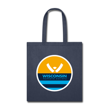 Load image into Gallery viewer, WHS x MKE Flag Tote Bag - navy