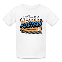 Load image into Gallery viewer, Foster Logo Kids&#39; T-Shirt - white