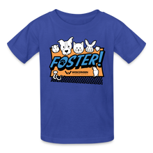 Load image into Gallery viewer, Foster Logo Kids&#39; T-Shirt - royal blue